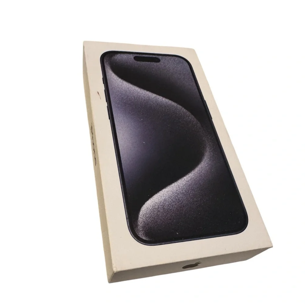 Apple iPhone 15 Pro Box Packaging with Inserts